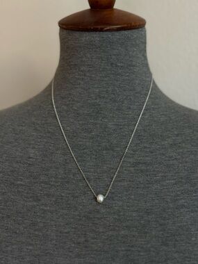 Bryan Anthony’s Grit Necklace Silver Pearl Pendant